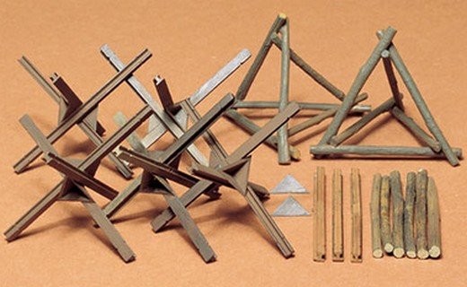 Tamiya 35027 - 1/35 Barricade Set