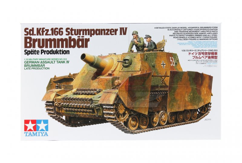 Tamiya 35353 - 1/35 German Assault Tank VI Brummbar Late Production