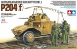 Tamiya 32413 - 1/35 German Panzerspahwagen Armored Railway Vehicle P204(f) (by ICM)