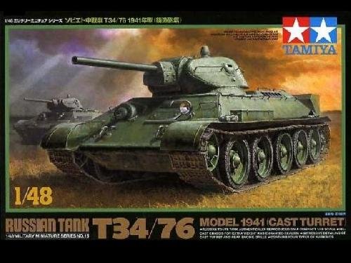 Tamiya 32515 - 1/48 MMV Russian Tank T-34/76 1941 Cast Turret
