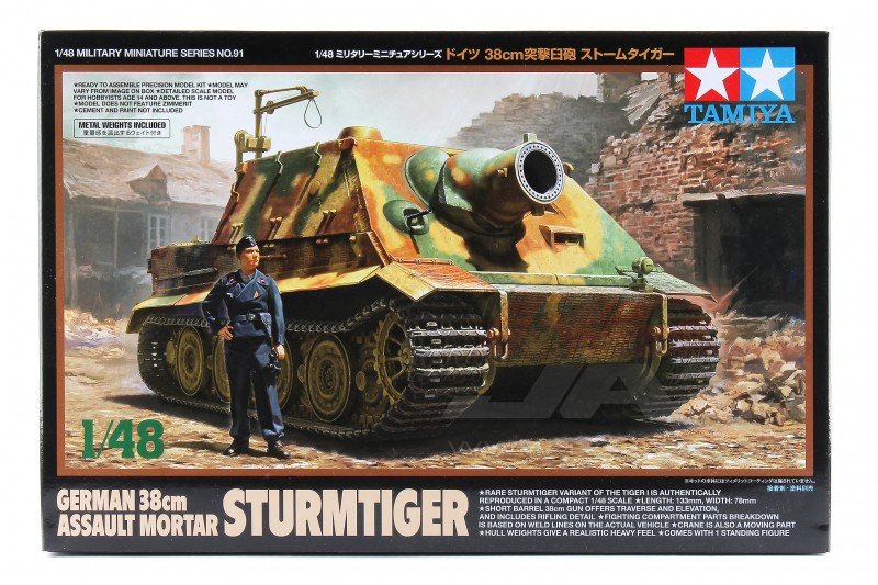 Tamiya 32591 - 1/48 German Sturmtiger 38cm Assault Mortar