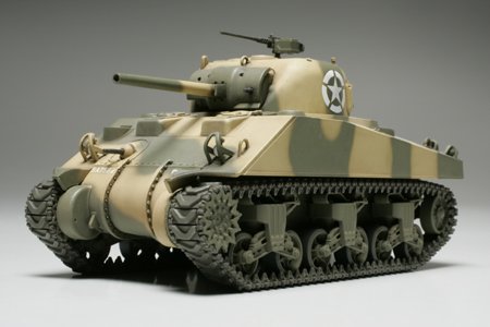 Tamiya 26512 - 1/48 Sherman 756Bn. Finished