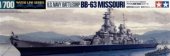 Tamiya 31613 - 1/700 USS BB Missouri (1944-45 Version)