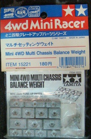 Tamiya 15221 - Multi Chassis Balance Weight