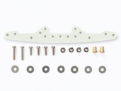 Tamiya 94763 - JR FRP Plate Natural Color - For Super X / XX Chassis