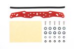 Tamiya 94724 - JR Multi Roller Setting Stay - Duralumin (Red)