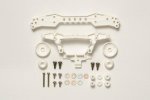Tamiya 94942 - JR Rein. Rear Double Roller Stay - 3 Attachment Points / White