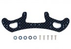 Tamiya 95005 - HG Carbon Wide Rear Plate for AR Chassis (2mm/Blue Lame)