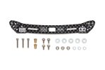Tamiya 15549 - Jr HG 2mm Carbon Wide Rear Plate (Sliding Dampers)