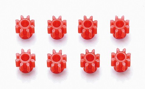 Tamiya 15380 - HG 8T Plastic Pinion Gear Set (8pcs.)