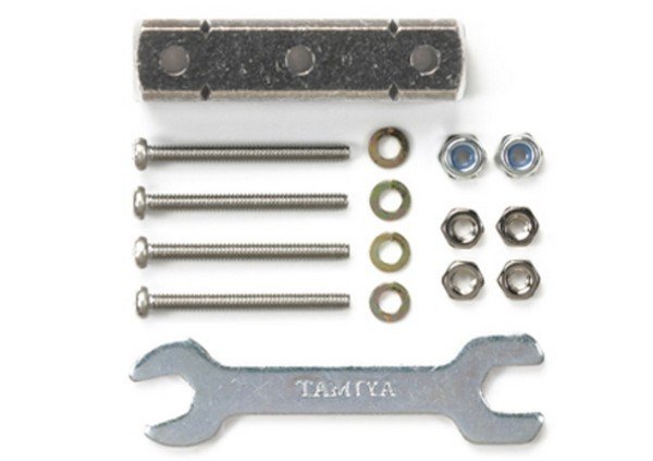 Tamiya 95346 - Mass Damper Block (8x8x32mm/Silver)