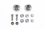 Tamiya 95709 - Jr HG Aluminum 11mm Ball-Race Rollers (Bowl)