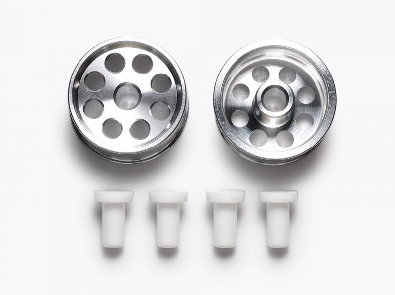 Tamiya 95602 - HG Aluminum Reversible Wheels for Low Profile Tires (2 Pcs.)