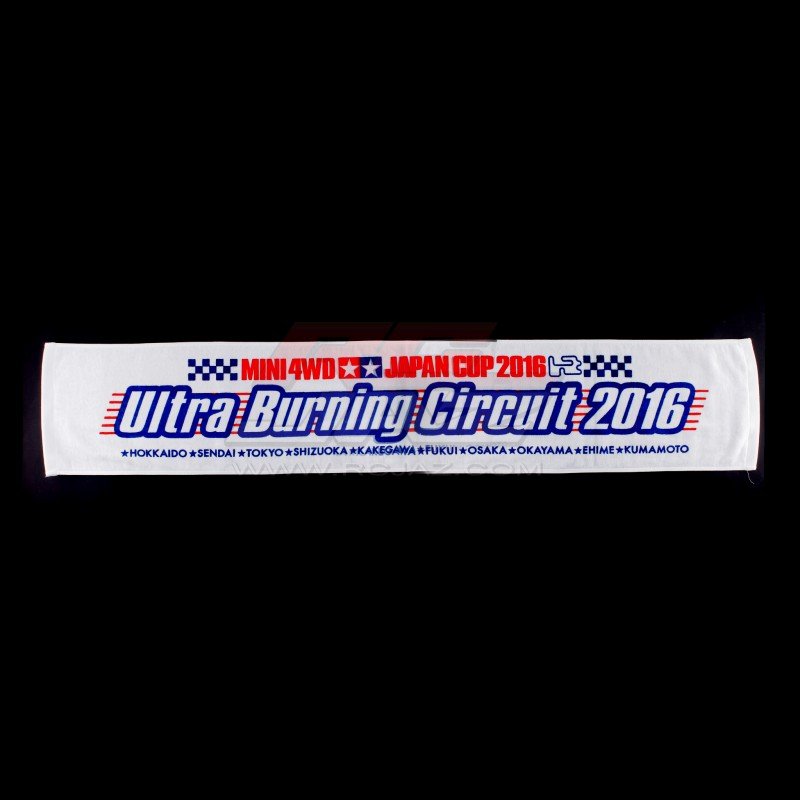 Tamiya 67308 - Tamiya Scarf Towel Japan Cup 2016 Ultra Burning Circuit 2016 J-Cup