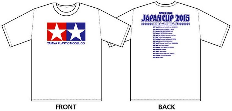 Tamiya 67235 - Tamiya T-Shirt Japan Cup 2015 (S)