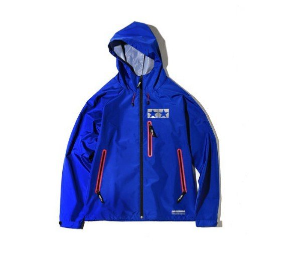 Tamiya 67320 - Blue S Size Jun Watanabe x Tamiya Mountain Parka Hooded