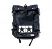 Tamiya 67268 - Navy Tamiya x Jun Watanabe/ZOZOTOWN Tamiya Roll Top Bag/Backpack