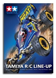 Tamiya 64366 - R/C Line-UP 2011 Vol.1with R/C Parts Matching List (English)