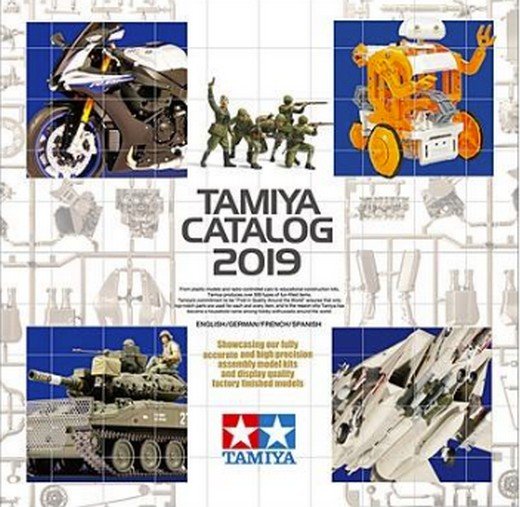 Tamiya 64419 - Tamiya Catalog 2019 (Scale Model, Eng/Ger/Fren/Spanish)