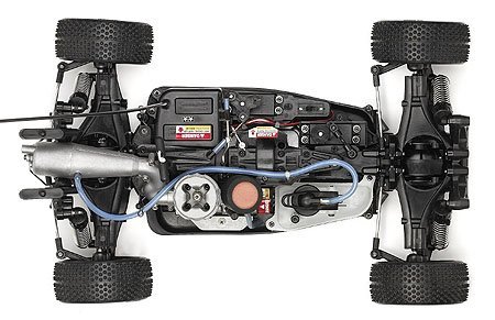 Tamiya 43514 Nitro Thunder 1/10 Nitro 4WD Ready-To-Run Buggy