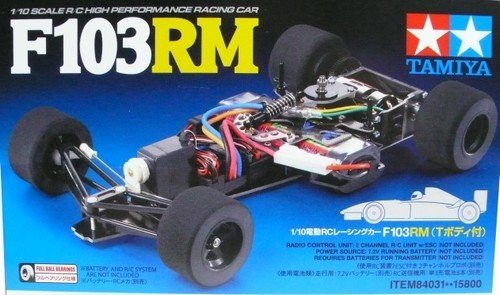 3*b様 Tamiya F103RM 1/10スケール未組立キット不足パーツあり タミヤ RC限定シリーズ 1/10RC F103RM (Mボディ付) | タミヤ