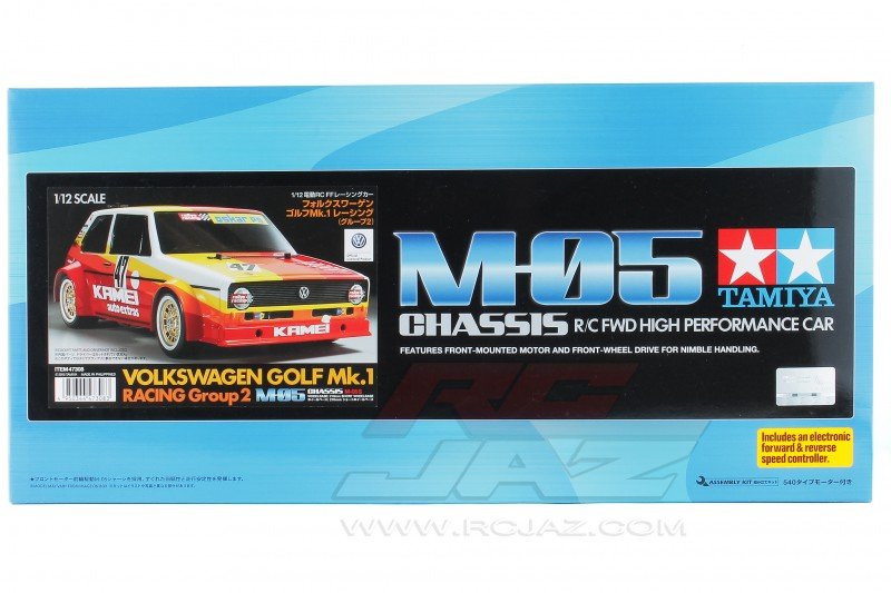 Tamiya 47308 M-05 | 1/12 RC Volkswagen Golf Racing Group 2 Gr.2