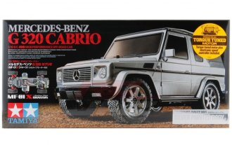 タミヤ ベンツ G320 CABRIO RCボディ 1/10 スケール 塗装済み