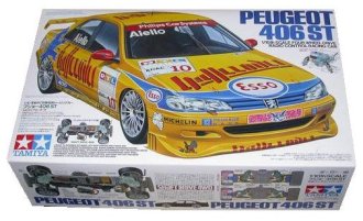 TAMIYA PEUGEOT プジョー 406ST よろしき 1/10スケール タミヤ