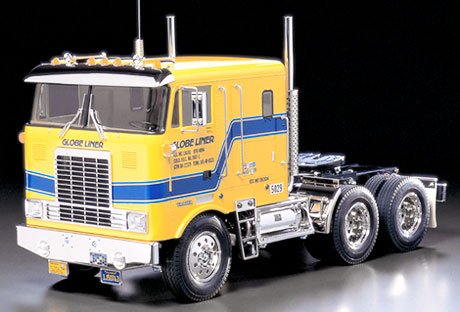 Tamiya 56304Combo - 1/14 RC Globe Liner Tractor Truck Full Operation Kit Super Combo 56304