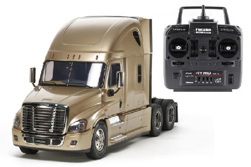 56340COMBO Tamiya 1 14 RC Freightliner Cascadia Evolution Tractor Truck Full Operation Kit Super Combo 56340