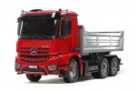 Tamiya 56361 - 1/14 Mercedes-Benz Arocs 3348 6x4 Tipper (Red/Silver) Edition