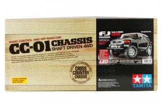 Tamiya 58620 1/10 Toyota FJ Cruiser Black Special Model Kit CC-01