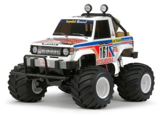 ホビーラジコン MITSUBISHI MONTERO WHEELIE 58499 Tamiya 58499 1/10 RC Mitsubishi Montero Wheelie Kit - Heritage Edition