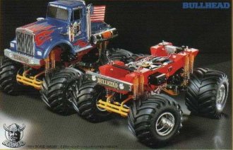Tamiya 58089 Bullhead 1/10 Scale 4WD Monster Truck Kit - Workshop