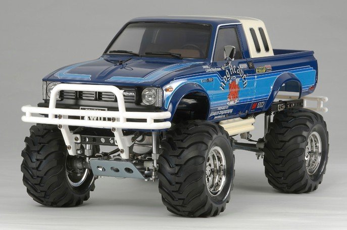 thumbnail image 2 of Tamiya 1/10 Toyota Hilux High Lift 4WD – 58519, Unassembled Kit, 540 Motor, Made In Japan 2 of 5