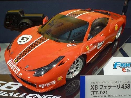 Tamiya 57855 - 1/10 RC XB RTR Ferrari 458 Challenge - TT-02 - Ready To Run Set