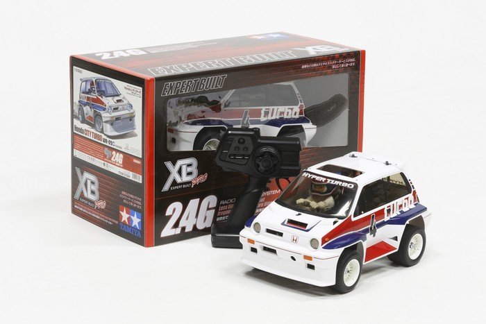 自動車 TAMIYA Honda CITY TURBO WR-02C Tamiya 1/10 WR02C XB Honda City Turbo w/ 2.4GHz RTR EP
