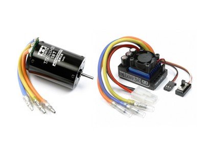 Tamiya 45044 - Brushless Motor 01 18T with Brushless ESC 01 Set