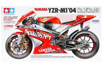 1/12 Yamaha YZR-M1 2004 Replica Model Kit - Tamiya 14100