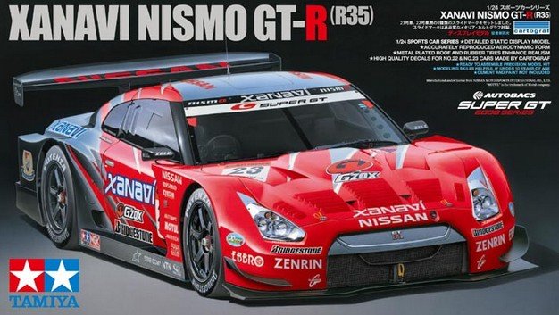 Tamiya 24308 - Xanavi Nismo GT-R R35