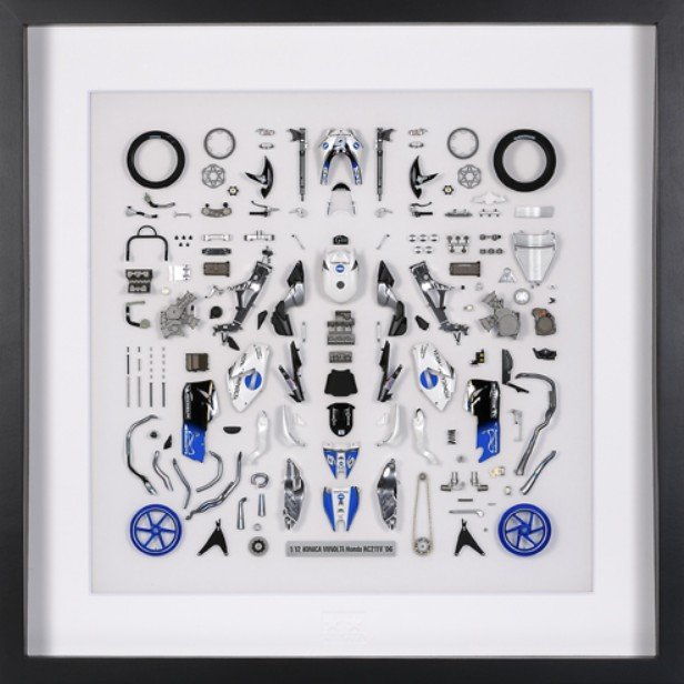 Tamiya 21202 - 1/12 Konica Minolta RC211V 06 Parts Panel