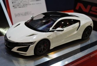 21158 Tamiya 1/24 Honda NSX (White) (Finished Model)