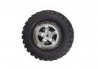 Tamiya 54554 - RC CC01 Rock Block Tires - w/2pc 5-Spoke Wheels