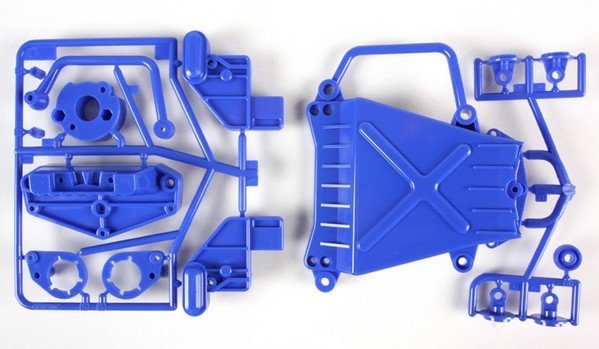 Tamiya 9000548 - D Parts (Blue) for CW-01 Lunch Box 58347/58546/58575/57861/49459/57749
