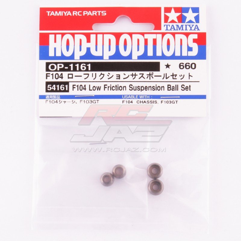 Tamiya 54161 - F104 Low Friction Suspension Ball Set OP.1161 F104/F103GT OP-1161