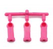Tamiya 0440549 - 4mm Adjuster (Pink) 3pcs for 58527 The Hornet By Jun Watanabe