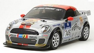 【絶版】タミヤ ミニ JCW クーペ スペアボディ SP.1489  カット済 51489 Tamiya 1/10 RC MINI JCW Coupe Body Set SP 1489