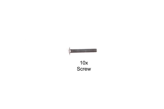 Tamiya 9804417 3X18Mm Flat Screw: 58463