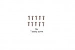 Tamiya 9805754 3X8Mm Tapping Screw: 58271