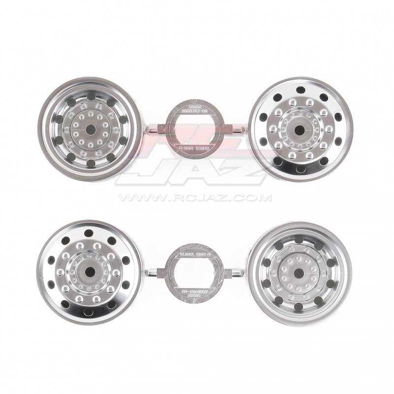 Tamiya 51588 - 1/10 RC On Road Racing Truck Wheels Front and Rear 2pcs each (TT-01 Type-E/TT-02) SP-1588